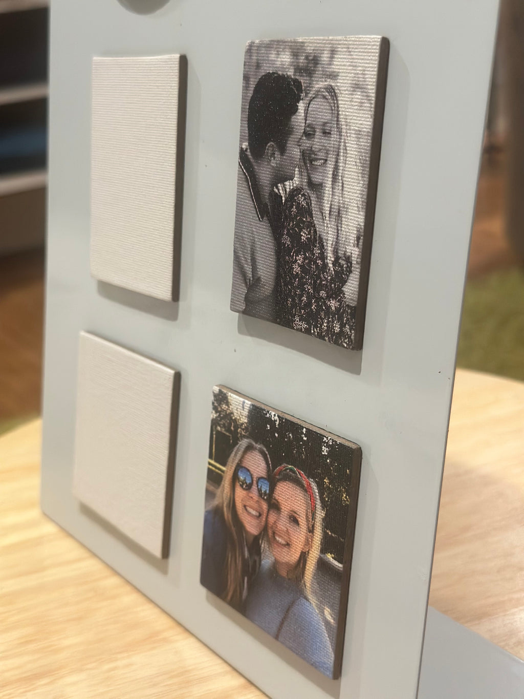 Personalized Photo Fridge Magnets- Textured Ink