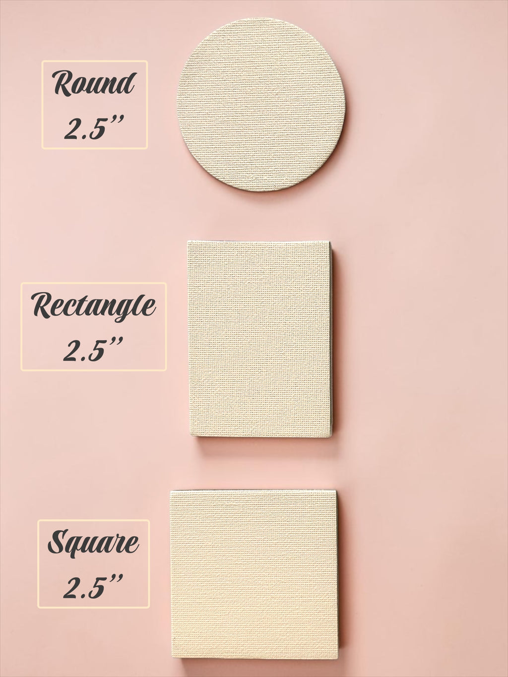 Personalized Photo Fridge Magnets- Textured Ink