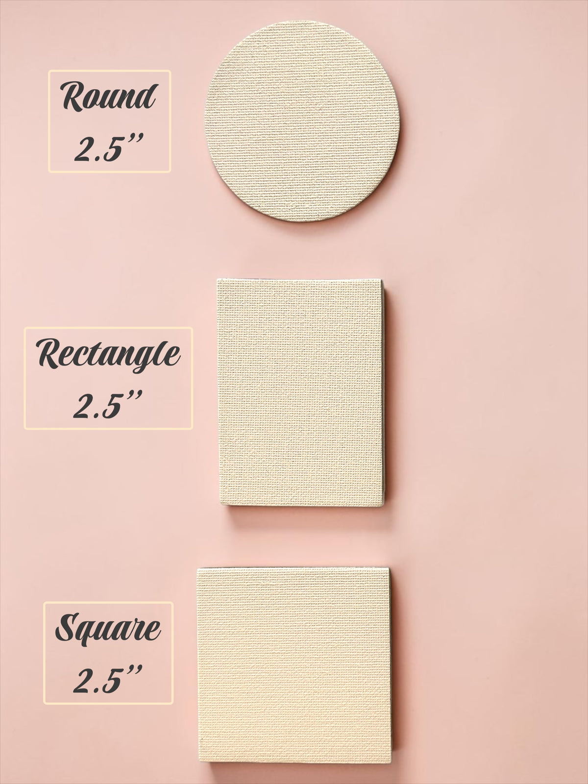 Personalized Photo Fridge Magnets- Textured Ink