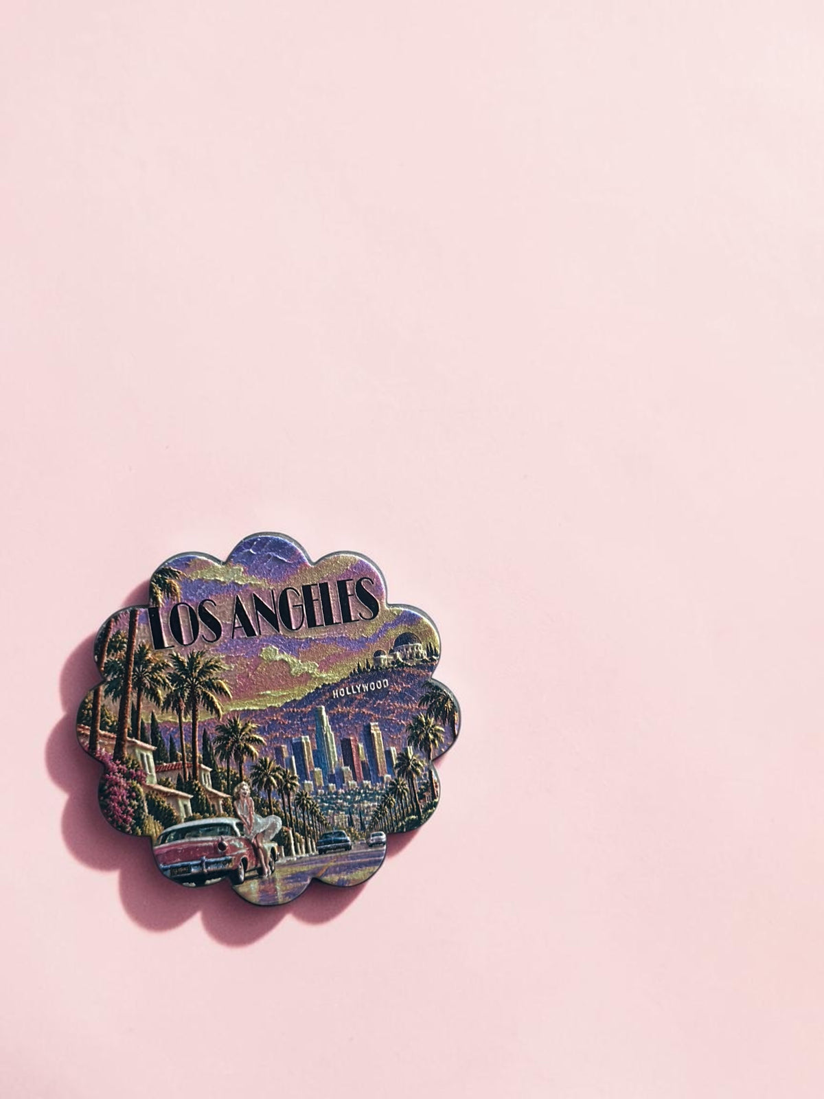 3D Textured City Fridge Magnets
