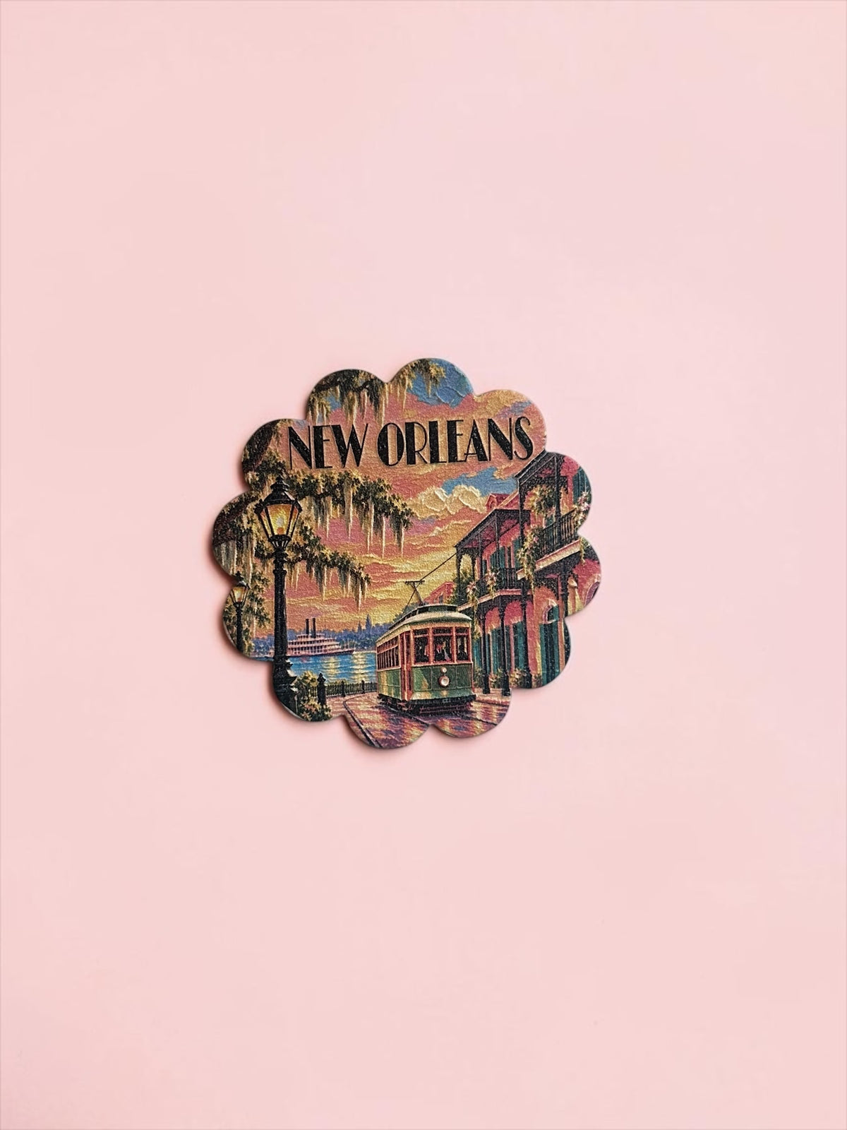 3D Textured City Fridge Magnets